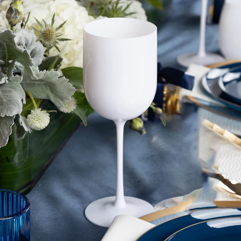 16oz unbreakable PP stemless wine glasses for outdoor events