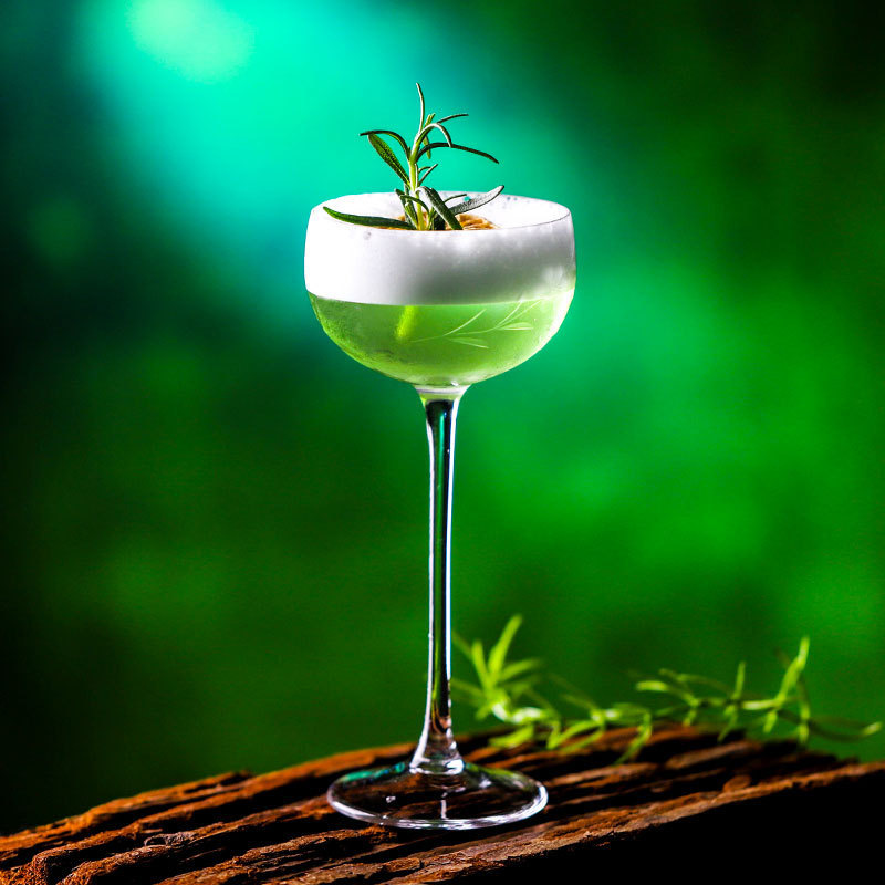 150ml thin Nick & Nora stemmed wine glass for hotels and restaurants